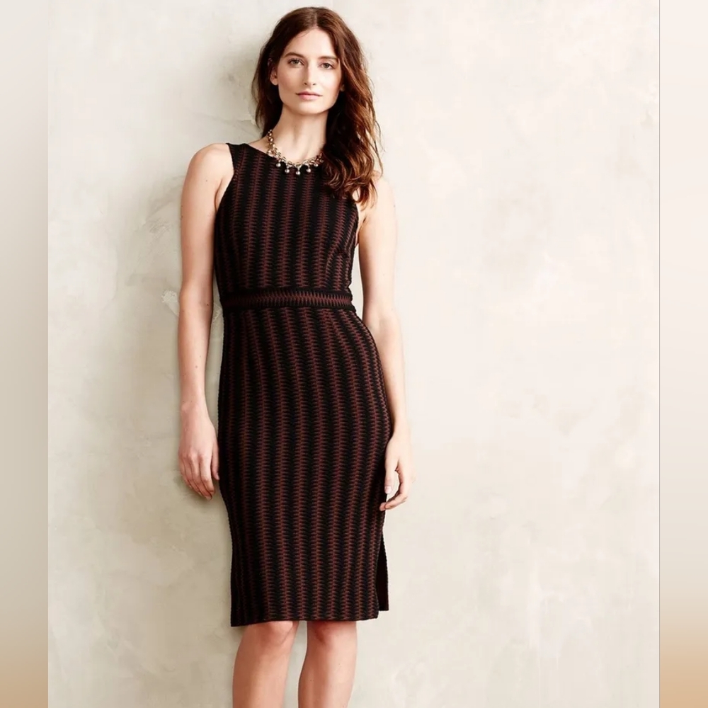 Anthropologie Maeve Meridian Midi Dress - Fall